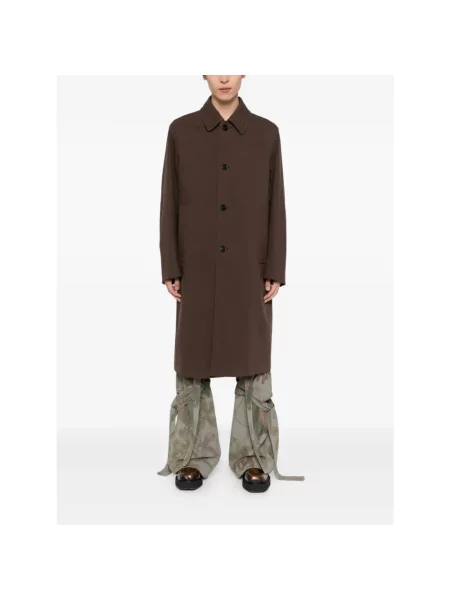Płaszcz Dries Van Noten brązowy