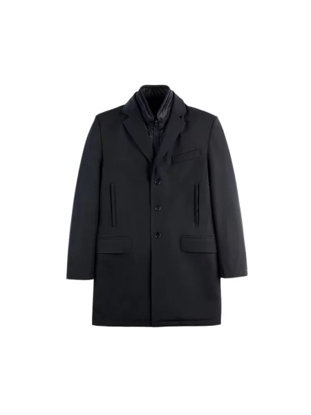 Płaszcz Fay ze stretchu niebieski