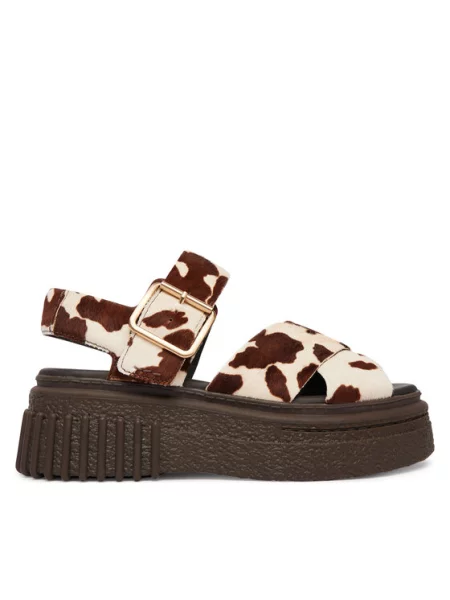 Clarks Σανδάλια Evamar Wish καφέ