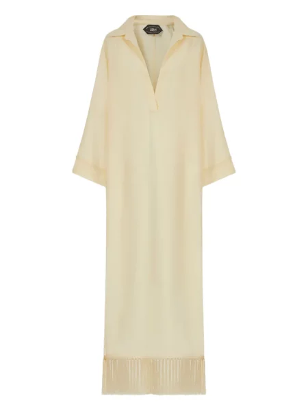 Rochie maxi Taller Marmo cu franjuri de costum