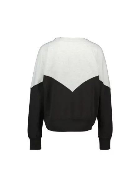 Aksamitna bluza Isabel Marant Etoile szara