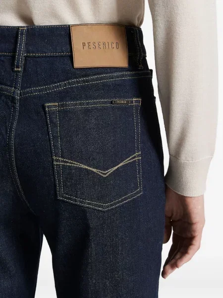 Blugi Peserico cu 5 buzunare albastru