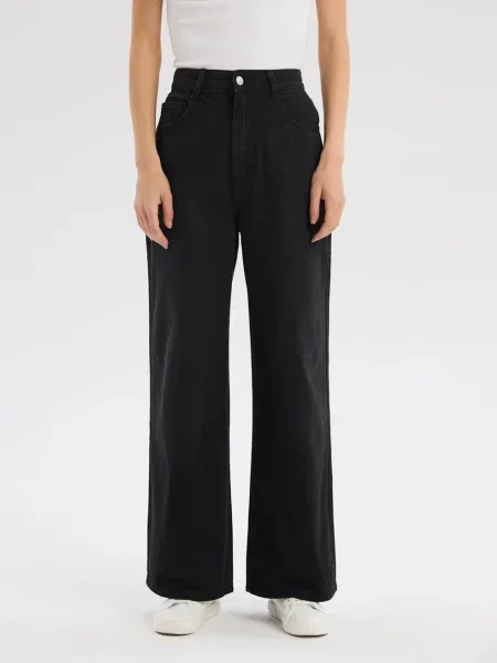 Широкі джинси DIVERSE Rawie чорний