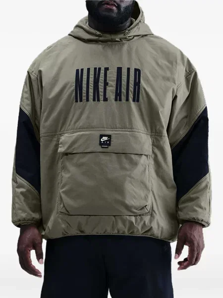 Флийс бягане панталон Nike с принт червено