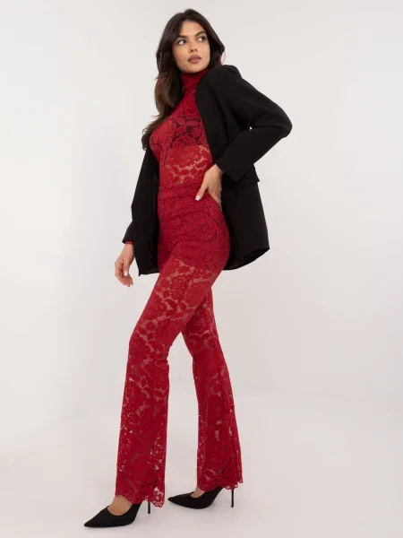 Pantaloni Italy Moda roșu