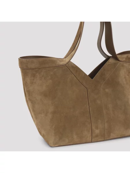 Shopperka Saint Laurent brązowa