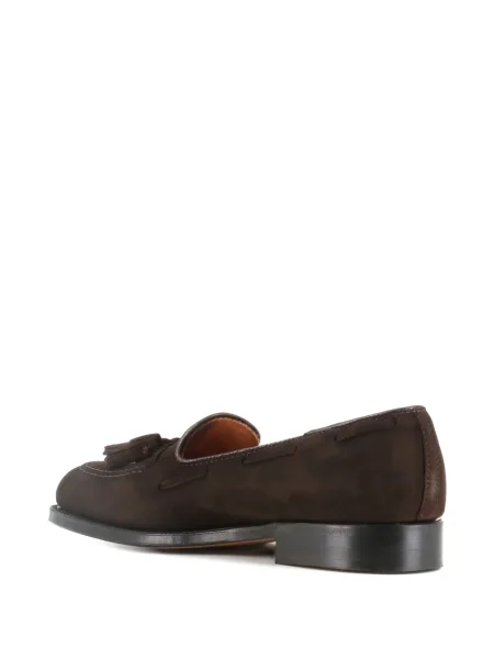 Pantofi loafer Alden din piele de căprioară maro