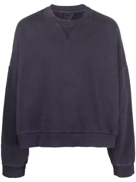 Bluza Entire Studios z okrągłym dekoltem niebieska