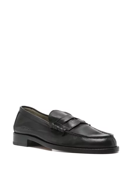 Sneakerși Common Projects din piele negru