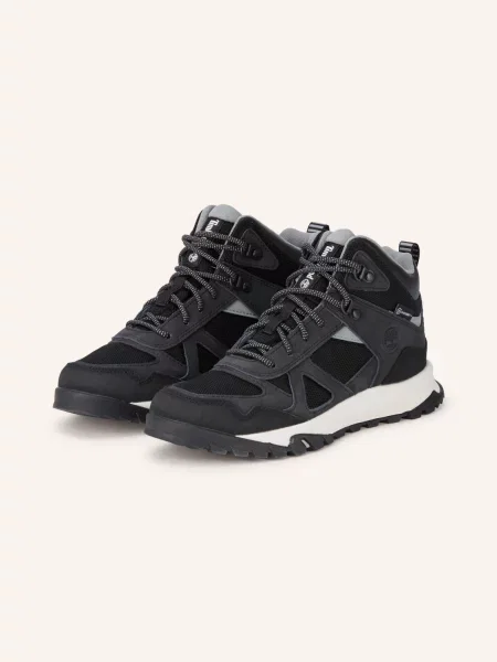 Timberland Kotníkové Tenisky Lincoln Peak / šedá černá