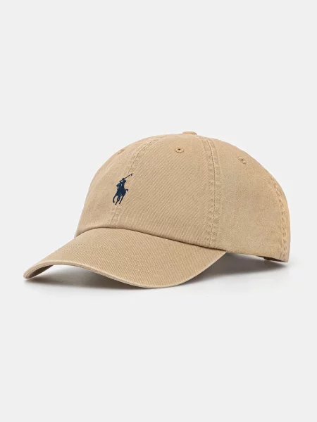 Бейсболка Polo Ralph Lauren однотонна жовтий