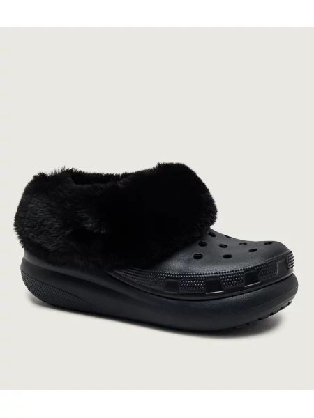 CROCS Căptușite mules încălțăminte Furever Crush Clog negru