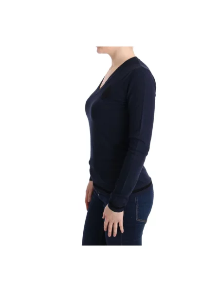 Sweter Costume National niebieski