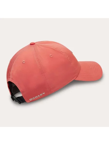 Czapka z daszkiem Oakley Tincan LX czerwono‑brzoskwiniowa różowa