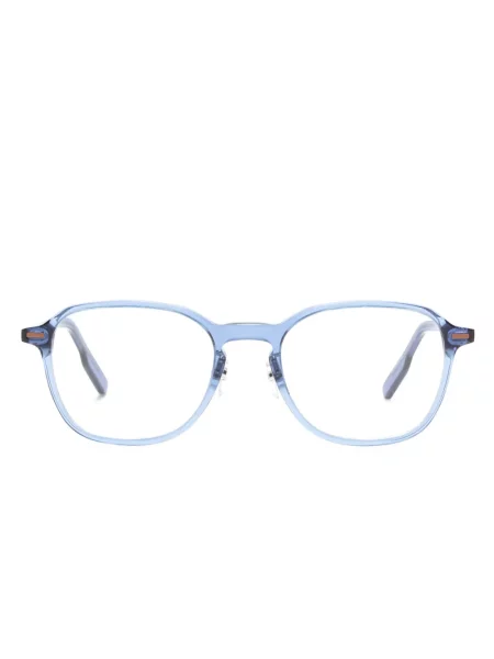 Ochelari de soare Zegna transparente albastru