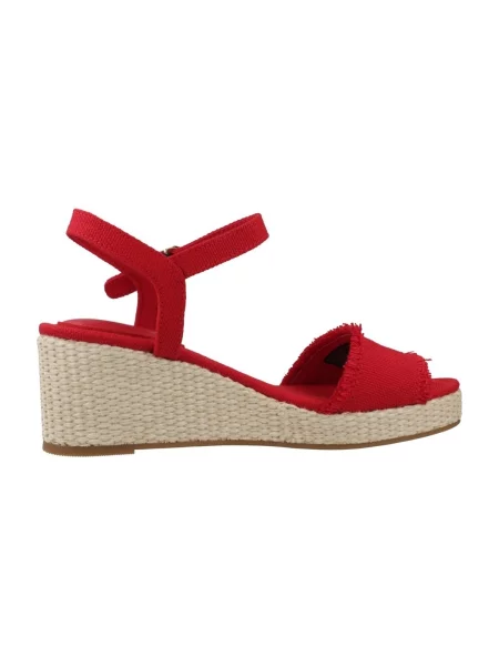 Pantofi Tommy Hilfiger roșu