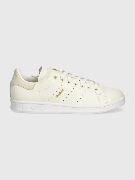 Usnjene superge adidas Originals Stan Smith bež