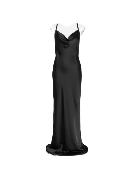 Rochie maxi Norma Kamali negru