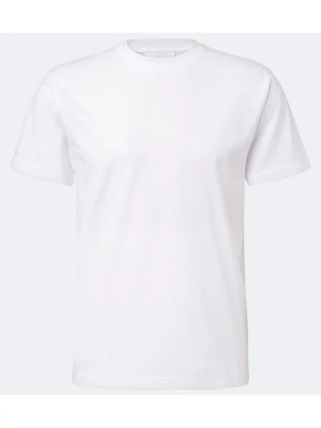 Tricou Prada din jerseu alb