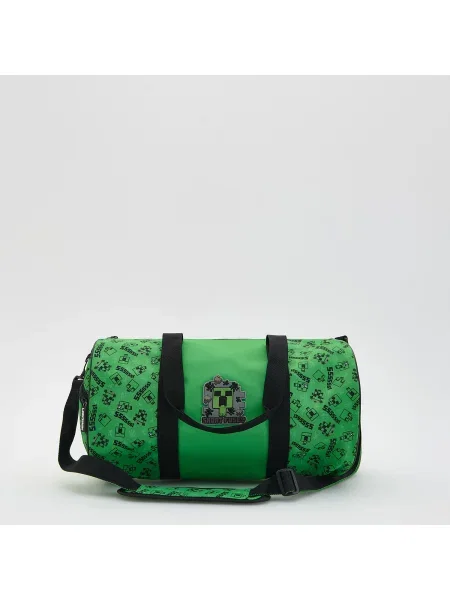 Reserved Sportovní taška Minecraft zelená