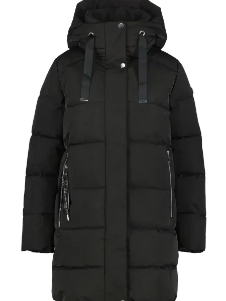 LUHTA Geacă fâș Halla' negru