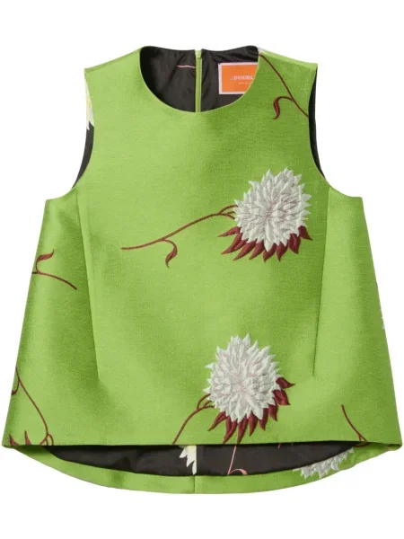 Top La Doublej verde