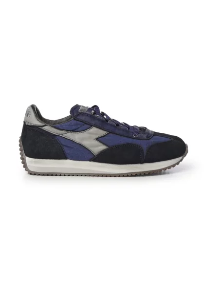 Sneakersy Diadora zamszowe niebieskie