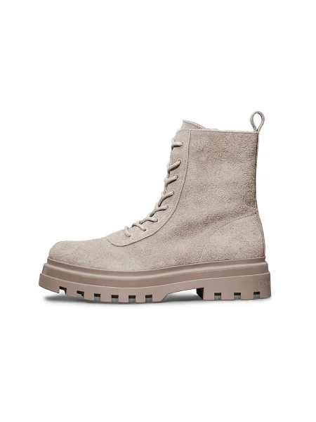 Calvin Klein Jeans Trappers Lugged Lace Zip Boot Oxf Hr Su bej
