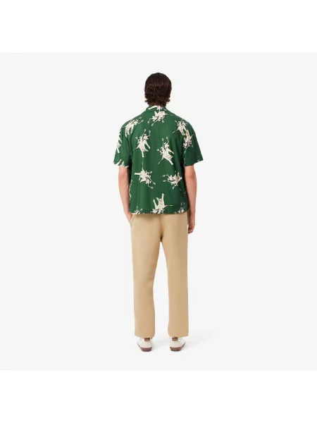 Спортивные штаны Lacoste бежевые