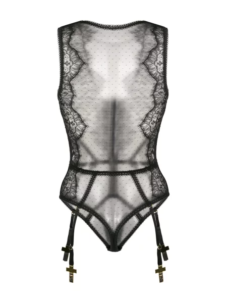 Боди Maison Close черно