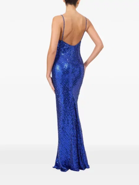 Rochie maxi Jenny Packham albastru