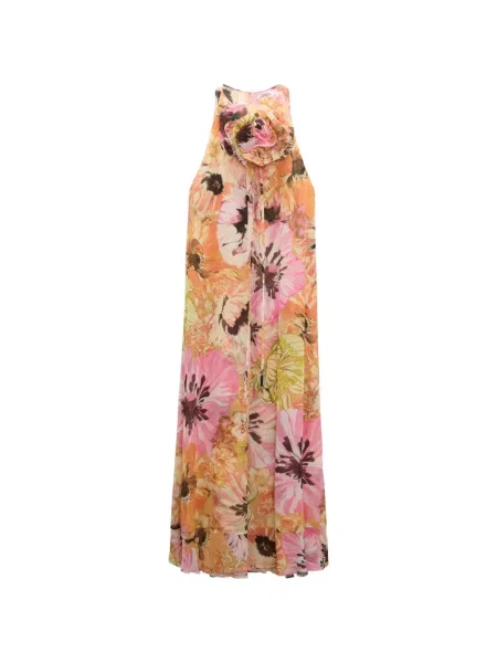 Rochie maxi Dorothee Schumacher cu model floral cu imagine