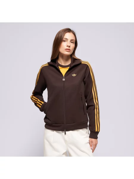 Adidas Bluza Rozpinana Classic Tt brązowa
