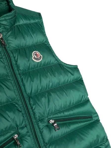 Kamizelka dziecięca Moncler Enfant zielona
