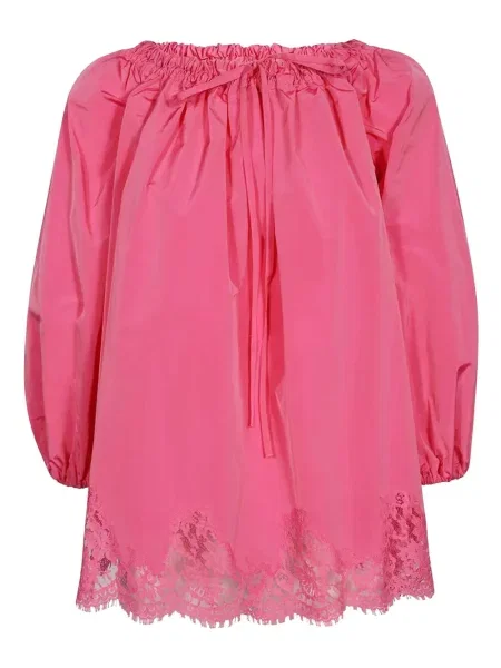 Bluză Ermanno Scervino din dantelă roz