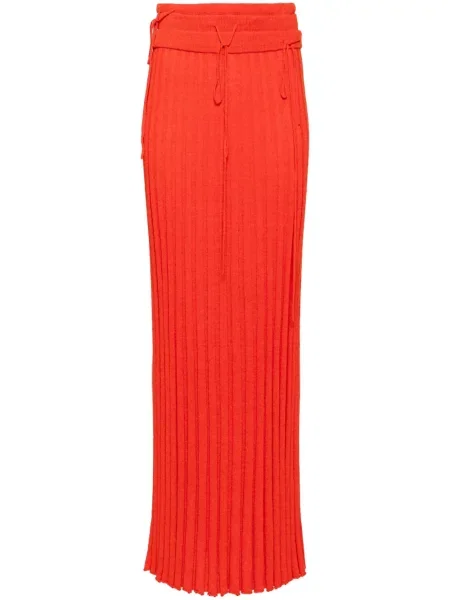 Fustă Christopher Esber portocaliu