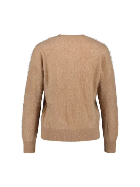 Dzianinowy sweter Mercer Amsterdam brązowy