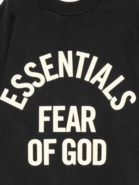 Koszulka dziecięca Fear Of God Essentials szara