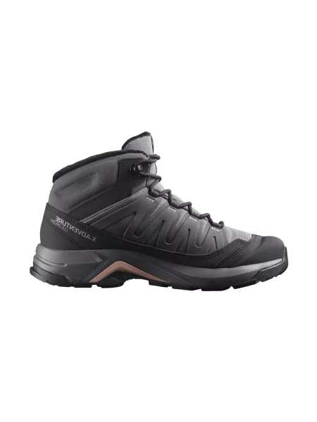 Trekingová obuv Salomon X- Adventure Coldrush Wp W sivá