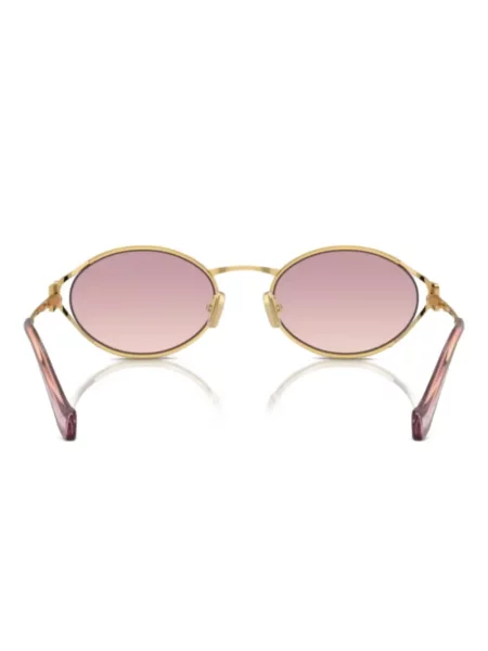 Ochelari de soare Miu Miu Eyewear auriu