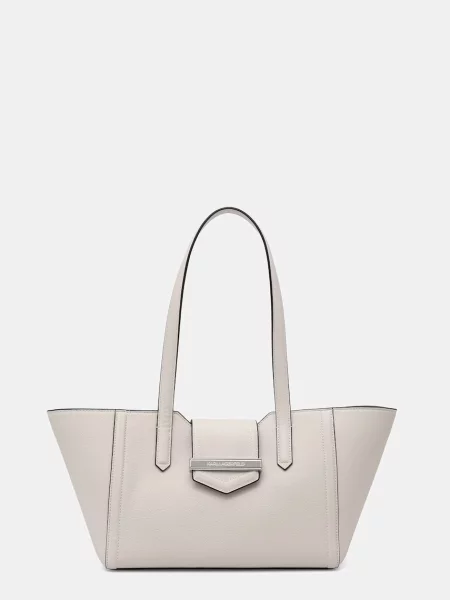 Karl Lagerfeld torebka bagietka skórzana K/NOVA biała