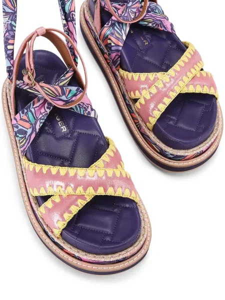 Šál Kurt Geiger London na platforme ružová