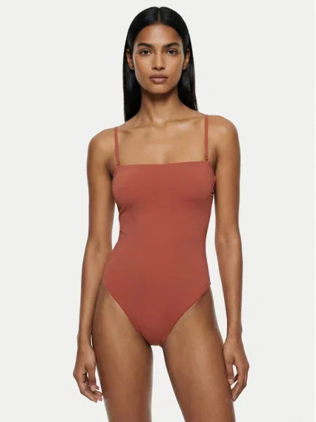Jednodílné plavky Calvin Klein Swimwear růžové