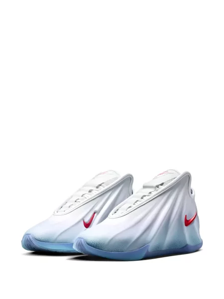 Sneakerși Nike Flyknit streetstyle alb