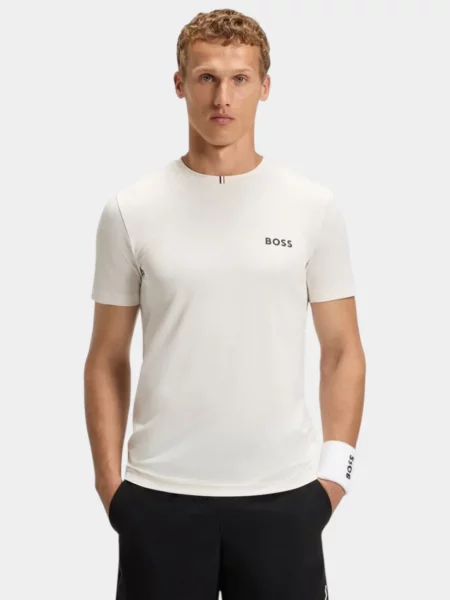 Футболка Boss бежевая