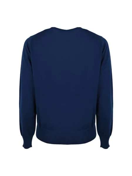 Sweter K-way wełniany niebieski