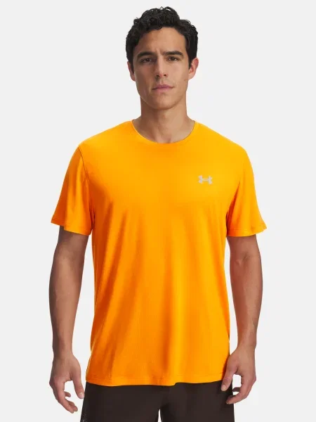 Tricou Under Armour alergare portocaliu