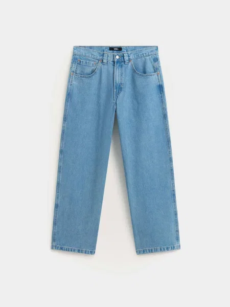 Широкі джинси Vans DRILL CHORE BAGGY CARPENTER PA блакитний