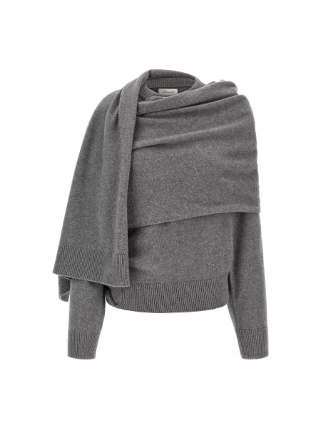 Sweter Armarium wełniany szary