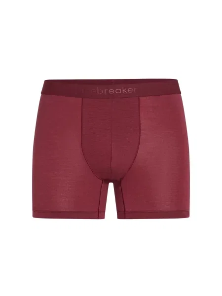 ICEBREAKER Sportske gaće Anatomica bordo